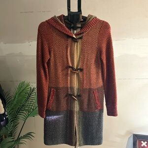 3 latch long sweater